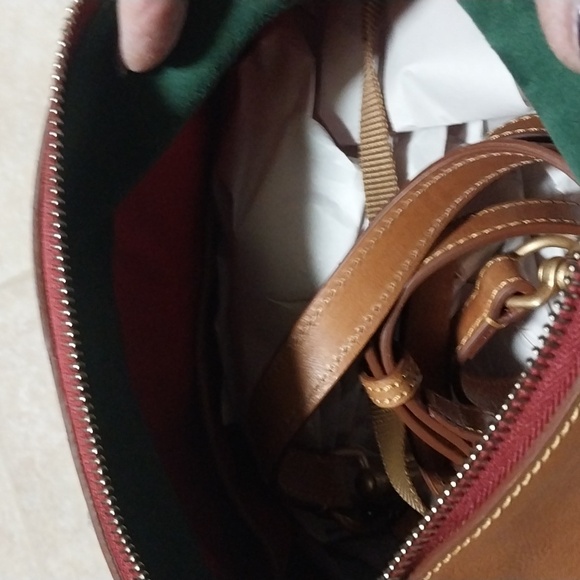 Dooney & Bourke Florentine Leather Satchel - Picture 4 of 9